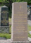 ...hier "verweilen" viele Sjökaptene (Seekapitäne) aus dem 19. JH